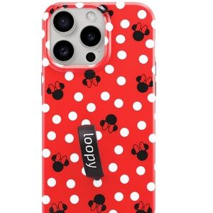 Loopy Case Red Polka Dot iPhone 13 Pro Max & 12 Pro Max Phone Case | Limited